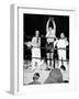 Primo Carnera Celebrates Victory, New York, 1933-null-Framed Photographic Print