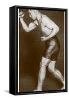 Primo Carnera, Italian Boxer, 1938-null-Framed Stretched Canvas