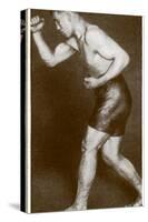 Primo Carnera, Italian Boxer, 1938-null-Stretched Canvas