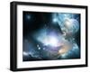 Primordial Quasar, Artwork-null-Framed Premium Photographic Print