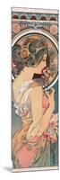 Primrose, 1899-Alphonse Mucha-Mounted Giclee Print