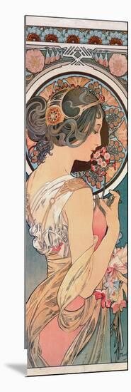 Primrose, 1899-Alphonse Mucha-Mounted Giclee Print