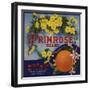 Primrose Brand - Duarte, California - Citrus Crate Label-Lantern Press-Framed Art Print