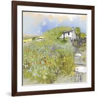 Primrose Cottage-Ken Hurd-Framed Giclee Print