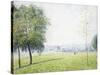 Primrose Hill, Regent's Park, 1892-Camille Pissarro-Stretched Canvas