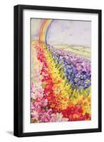 Primrose Rainbow-Joan Thewsey-Framed Premium Giclee Print