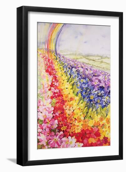 Primrose Rainbow-Joan Thewsey-Framed Premium Giclee Print