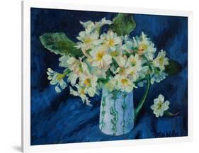 Primroses 2021 (oil)-Tilly Willis-Framed Giclee Print