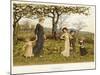 Primroses-Kate Greenaway-Mounted Giclee Print