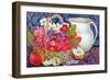 Primulas and Apples-Joan Thewsey-Framed Giclee Print