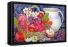 Primulas and Apples-Joan Thewsey-Framed Stretched Canvas