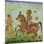 Prince à cheval accompagné de deux serviteurs-null-Mounted Giclee Print