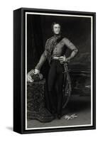 Prince Albert (1819-61)-J Brown-Framed Stretched Canvas