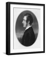 Prince Albert (1819-61)-William Holl the Younger-Framed Art Print