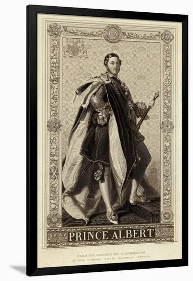 Prince Albert (1819-61)-null-Framed Art Print