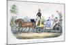 Prince Albert Acting as Chauffeur to the British Royal Family-null-Mounted Giclee Print