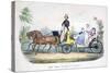 Prince Albert Acting as Chauffeur to the British Royal Family-null-Stretched Canvas