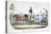 Prince Albert Acting as Chauffeur to the British Royal Family-null-Stretched Canvas