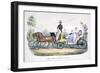 Prince Albert Acting as Chauffeur to the British Royal Family-null-Framed Giclee Print