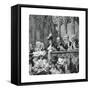 Prince Albert at the Abbey Thanksgiving Service for His Parents' Safe Return from India, 1906-null-Framed Stretched Canvas