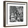 Prince Albert at the Abbey Thanksgiving Service for His Parents' Safe Return from India, 1906-null-Framed Premium Giclee Print