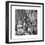 Prince Albert at the Abbey Thanksgiving Service for His Parents' Safe Return from India, 1906-null-Framed Premium Giclee Print