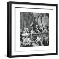 Prince Albert at the Abbey Thanksgiving Service for His Parents' Safe Return from India, 1906-null-Framed Giclee Print