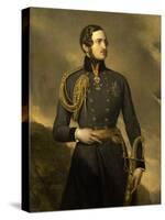 Prince Albert de Saxe-Cobourg-Gotha (1819-1861)-Franz Xaver Winterhalter-Stretched Canvas