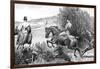 Prince Albert Hunting Near Belvoir Castle, Leicestershire, C1840s-null-Framed Giclee Print