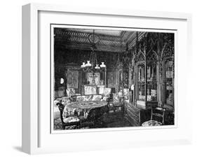 Prince Albert's Music Room, Buckingham Palace, 1900-null-Framed Giclee Print