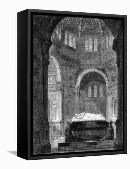 Prince Albert's Tomb, Frogmore, Windsor Castle, Berkshire, 1873-null-Framed Stretched Canvas