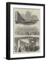 Prince Albert's Visit to Liverpool-null-Framed Giclee Print