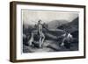 Prince Albert Stag Hunting, Mid-19th Century-Edwin Henry Landseer-Framed Giclee Print