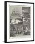 Prince Albert Victor and Prince George on Board the Bacchante-null-Framed Giclee Print