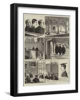 Prince Albert Victor of Wales at Cambridge University-null-Framed Giclee Print