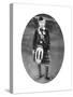 Prince Albert Wearing Highland Dress, Sandringham, Norfolk, 1909-null-Stretched Canvas