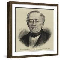 Prince Alexander Michaelovitch Gortschakoff, Ex-Chancellor of Russia-null-Framed Giclee Print