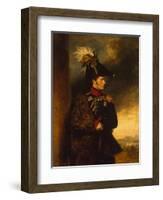 Prince Alexander Sergeyevich Menshikov (1787-186), Ca 1825-George Dawe-Framed Giclee Print