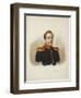 Prince Alexey Petrovich Wittgenstein (1810-1842), 1839-null-Framed Giclee Print