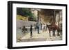 Prince Amedeo Avenue, 1880-1881-Giovanni Fattori-Framed Giclee Print