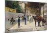 Prince Amedeo Avenue, 1880-1881-Giovanni Fattori-Mounted Giclee Print