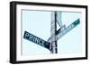 Prince and Mulberry Street Signs, Little Italy, New York City-Sabine Jacobs-Framed Photographic Print