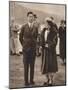 Prince and Princess Chichibu Arriving on the Queen Mary, April 12Th, 1937-null-Mounted Photographic Print