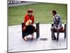 Prince and Princess of Wales at Caernarvon During Tour of Wales, October 1981-null-Mounted Photographic Print