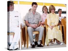 Prince and Princess of Wales During Australian Tour, Visiting St Johns Ambulance Regional Centre-null-Stretched Canvas