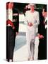 Prince and Princess of Wales During Their Tour of Japan-null-Stretched Canvas