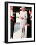 Prince and Princess of Wales During Their Tour of Japan-null-Framed Photographic Print