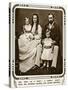 Prince and Princess of Wales with Two Eldest Children-null-Stretched Canvas