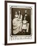 Prince and Princess of Wales with Two Eldest Children-null-Framed Art Print