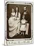 Prince and Princess of Wales with Two Eldest Children-null-Mounted Art Print